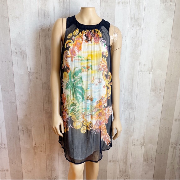 Anthropologie Dresses & Skirts - [Anthropologie] Silk Varese Tropical Shift Dress